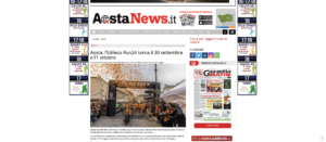 Aosta: l'Edileco RUN24 torna il 30 settembre e l'1 ottobre 