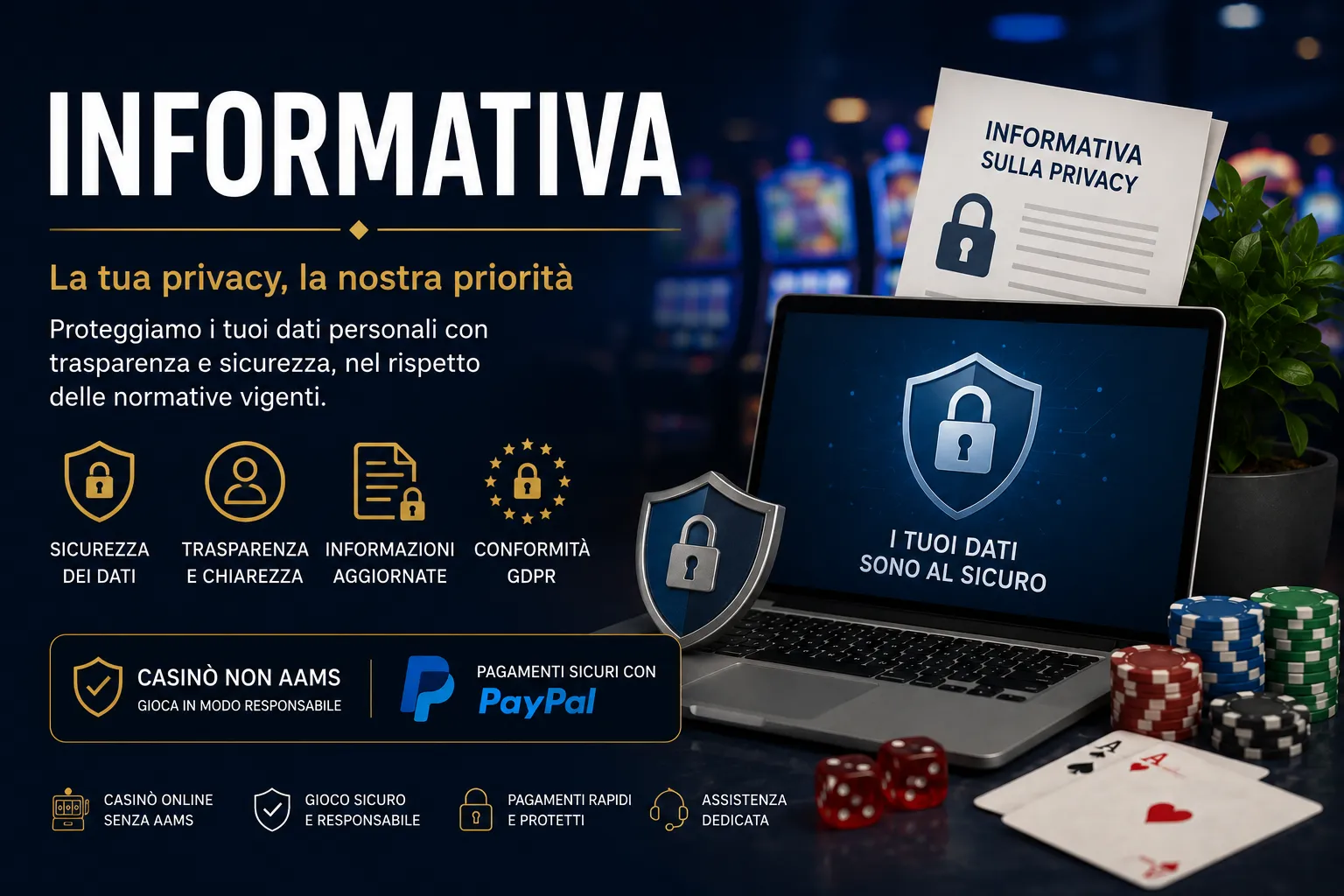 casino non aams paypal informativa