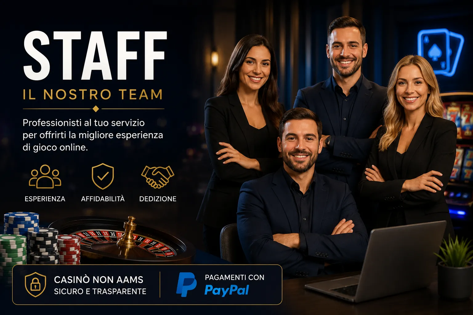 casino non aams paypal staff